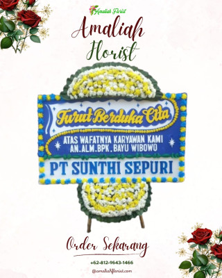 Papan Bunga Duka di Lemahwungkuk