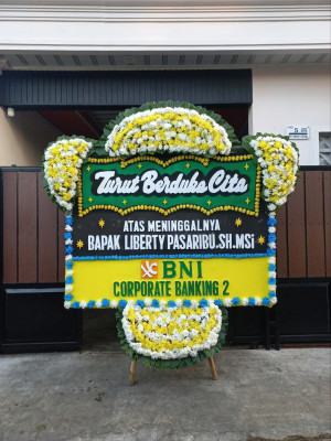 Papan Bunga Duka di Lemahwungkuk