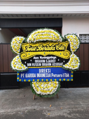 Papan Bunga Duka di Lemahwungkuk