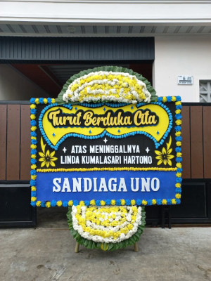 Papan Bunga Duka di Lemahwungkuk